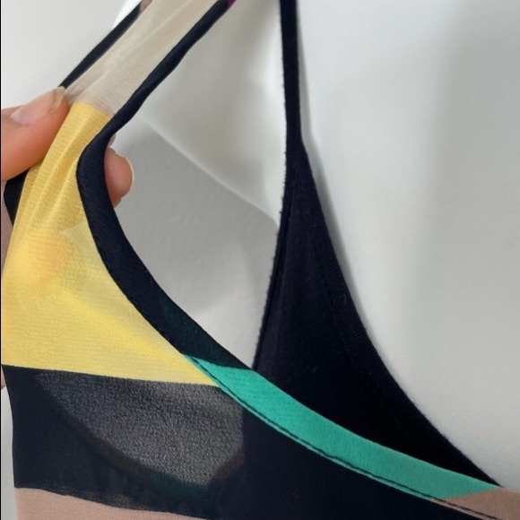 Guess Colorblock striped maxi slip dress, Small - Picture 4 of 8